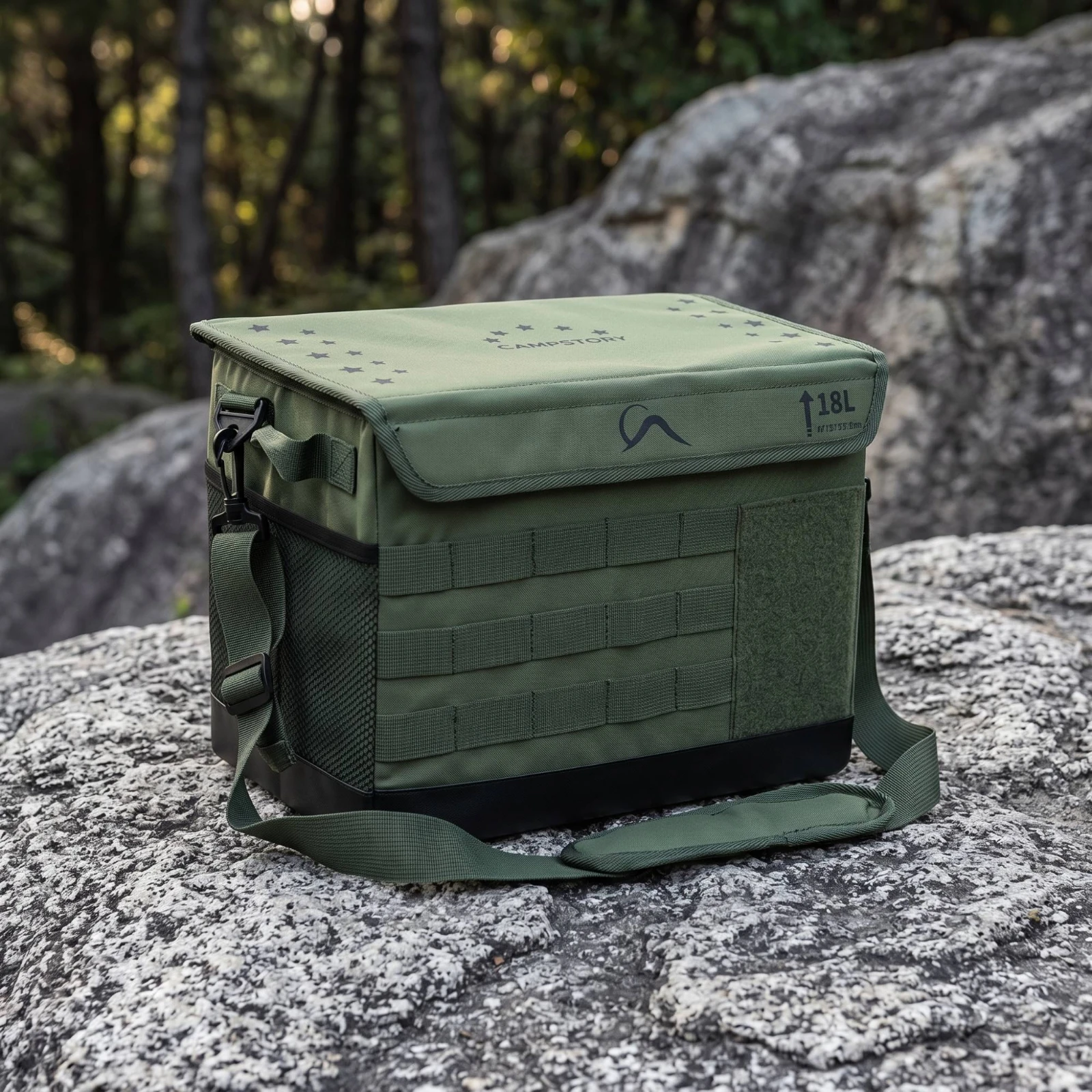 Bolsa de Almacenamiento Médico Resistente con Correa para el Hombro, Estilo Compacto para Campistas, Emergencias, Camping