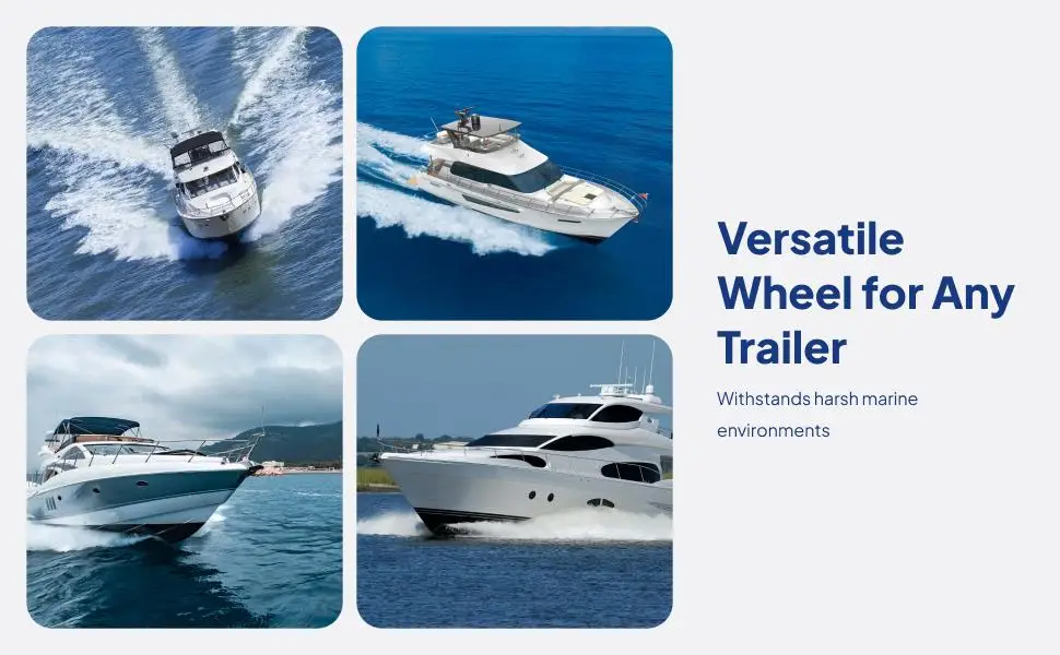 Roller Pengganti Trailer Kapal, Roller Keel Marine, Roller Penyangga Tugas Berat, Aksesoris untuk Dermaga Perahu dan Pelabuhan RV