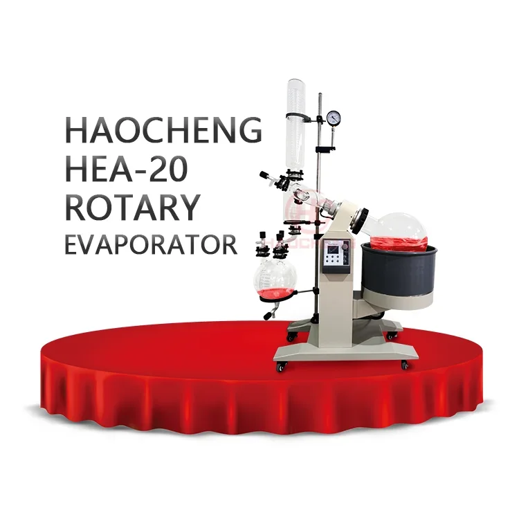 Customizable industrial digital 20l 50l large scale rotary evaporator