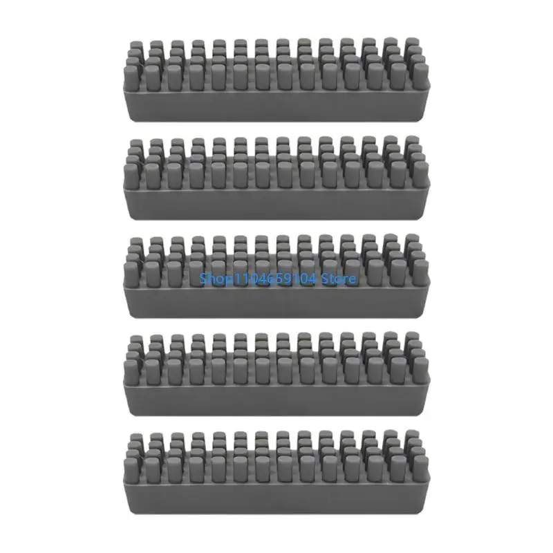 

5Pcs Silicone Nozzle Brush Accessories Wiper Brush Cleaning Brush for Mini