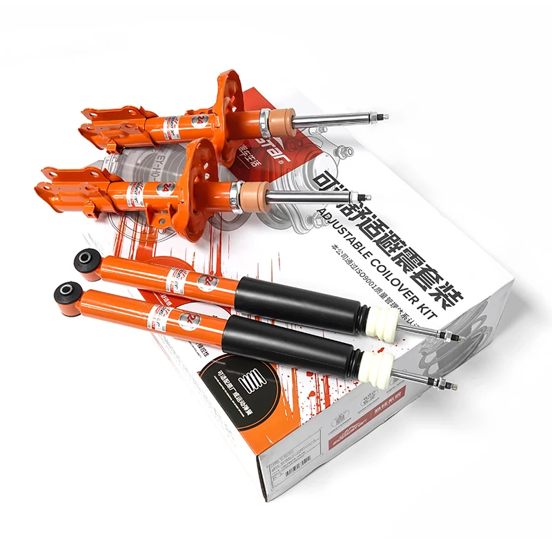 EDDYSTAR Auto Suspension Systems 24 Levels Damping Adjustable Suspension Coilover Kits for Hyundai Santa Fe