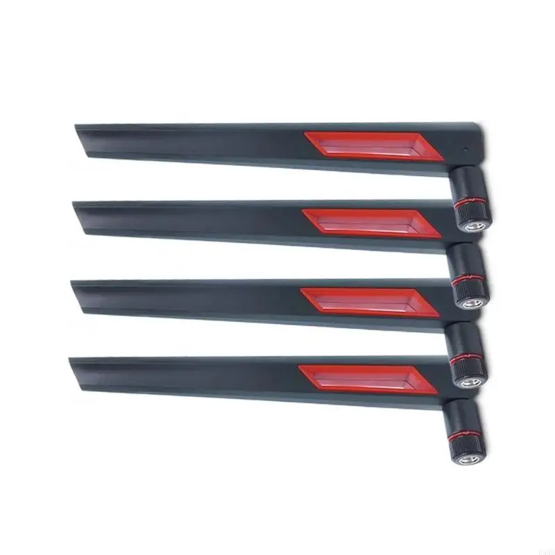 D5BB 3/4PCS Double Band WiFi ANTENNAS 2.4G เราเตอร์เสาอากาศเสาอากาศเสาอากาศสองวงเสาอากาศสำหรับเดสก์ท็อปพีซี