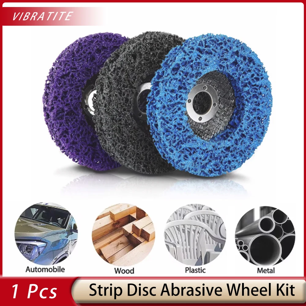 1 قطعة 125 مللي متر بولي قطاع القرص جلخ عجلة الطلاء طلاء مزيل الصدأ أدوات طحن نظيفة ل زاوية طاحونة اللحامات الأكسدة