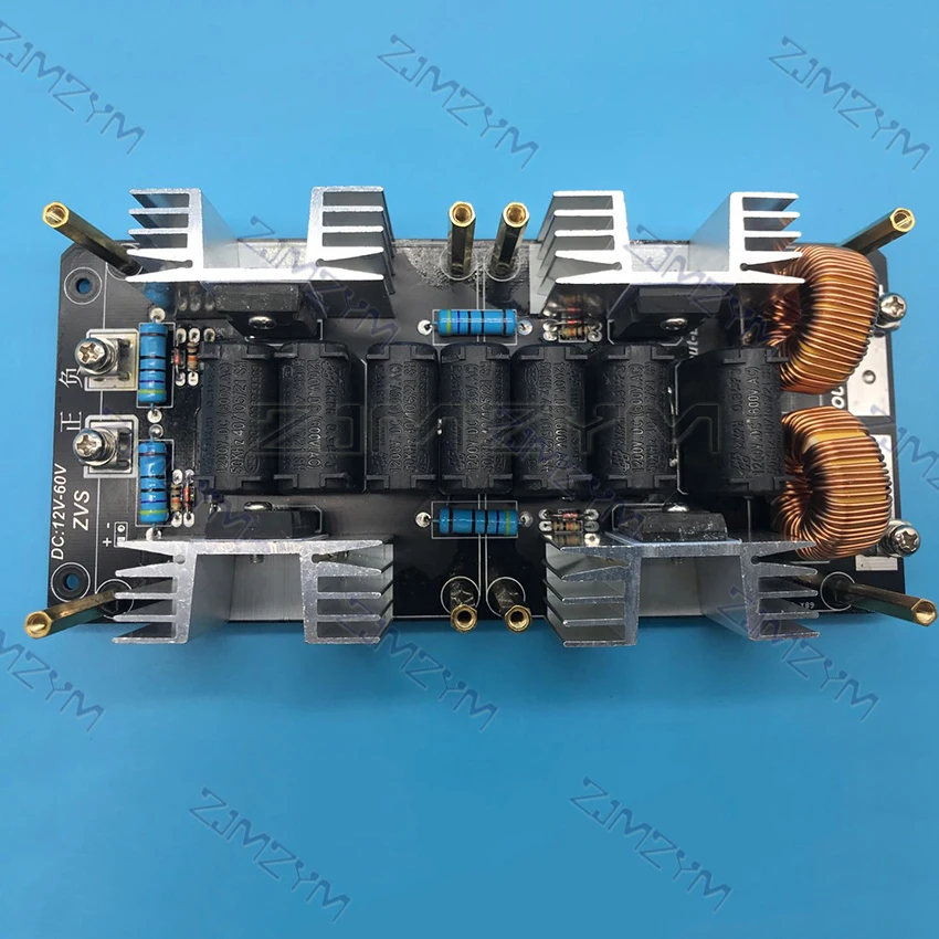 2000W 24V-48V ZVS Scheda di riscaldamento a induzione a bassa tensione Modulo di alimentazione Flyback Driver Riscaldatore Riscaldatori a bobina Tesla