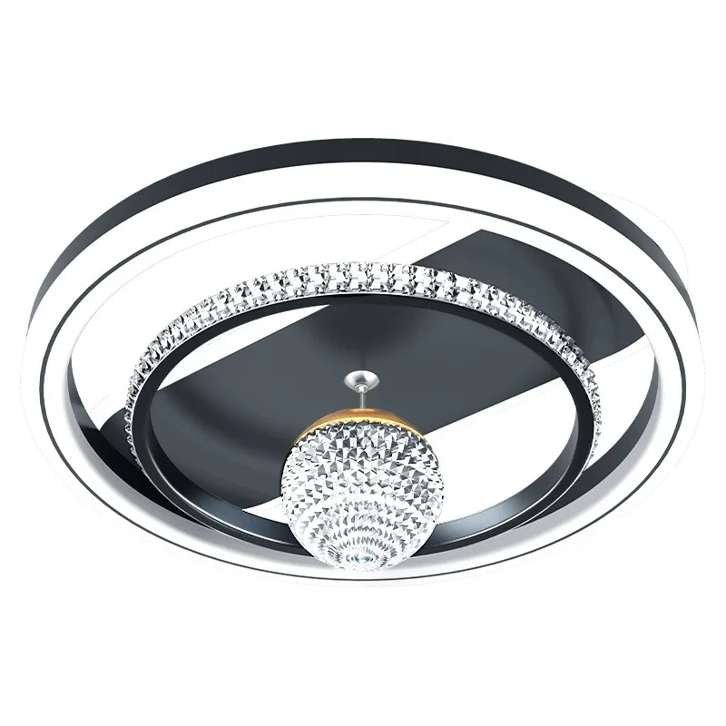 

Simple modern atmospheric ceiling lamp light luxury master bedroom lamp crystal bedroom chandelier