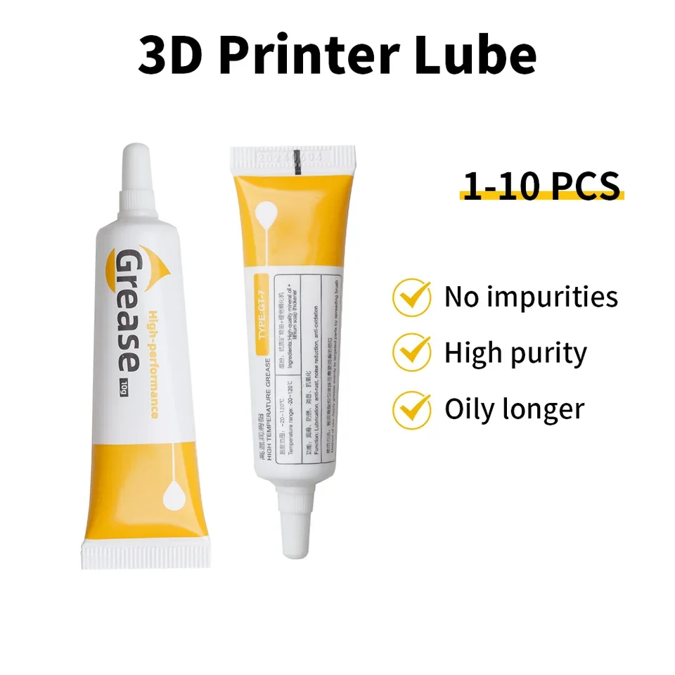 3d Printer Gear Grease Lube Reduce Noise Good Lubrication Effect Lubricating Oil For Bambu Lab X1 X1C P1S P1P 3D Printer Parts