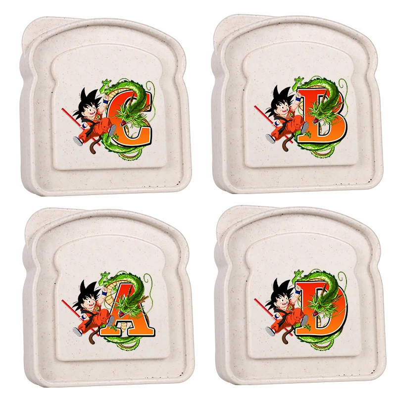 

Dragon Ball Lunch Box Cartoon Anime Alphabet Series Outdoor Camping Bread Box Durable Leak proof Lunch Box Friends Birthday Gift