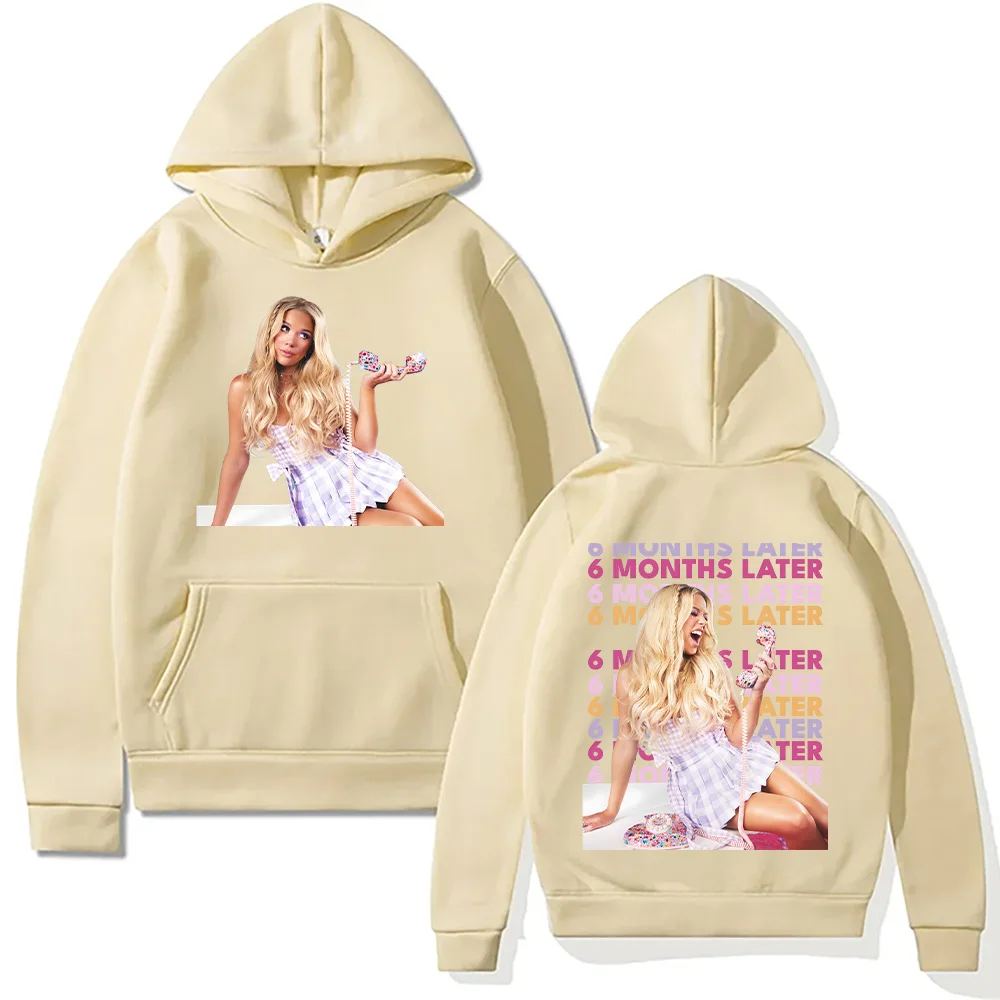 Megan Moroney 6 Months Later Hoodies Women/Men Harajuku Aesthetic Sweatshirt Unisex Autumn Winter Pullover Y2K Casual Streetwear
