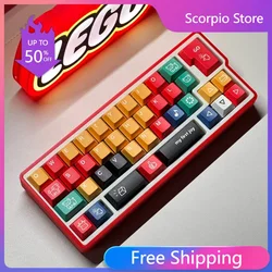 New 40% RGB Keyboard Ultra Compact 40 Layout Hot Swappable Kit Support VIA Custom Tri Modes Wired/Wireless Machinery Keyboards