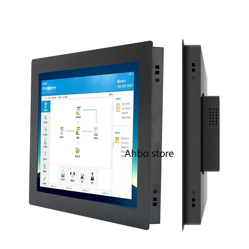 10.4/12.1/14/15 Inch Resistive Touch Industrial  With VGA HDMI USB Interface Portable Display HD LCD Screen