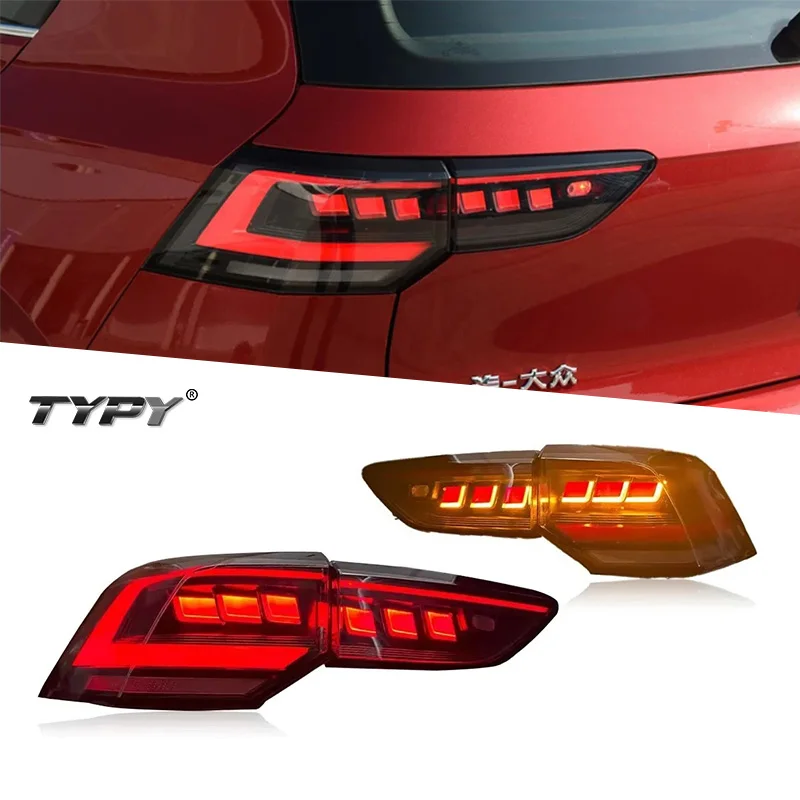 

TYPY Car Lights For VW Golf 8 MK8 Taillight LED Projetor Tail Lamp Daytime Running Light 2021-2025 Automotive Accessories