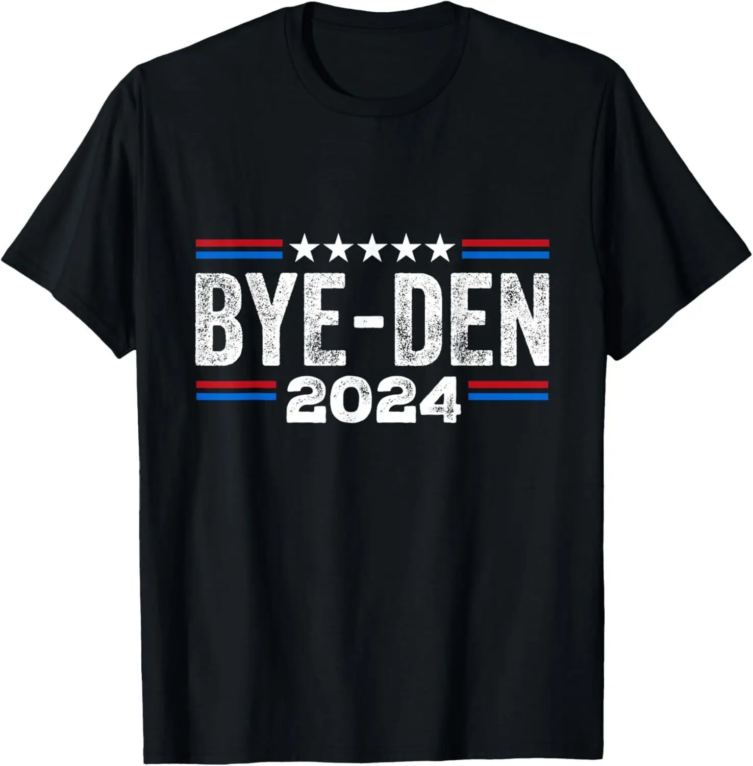 Joe Biden Bye-Den 2024 Pro Trump President US Election Funny T-Shirt