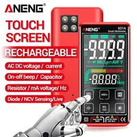 ANENG 621A Touch Screen Multimeter Auto Range 9999 Counts True RMS Digital Meter DC/AC 10A Transistor Tester