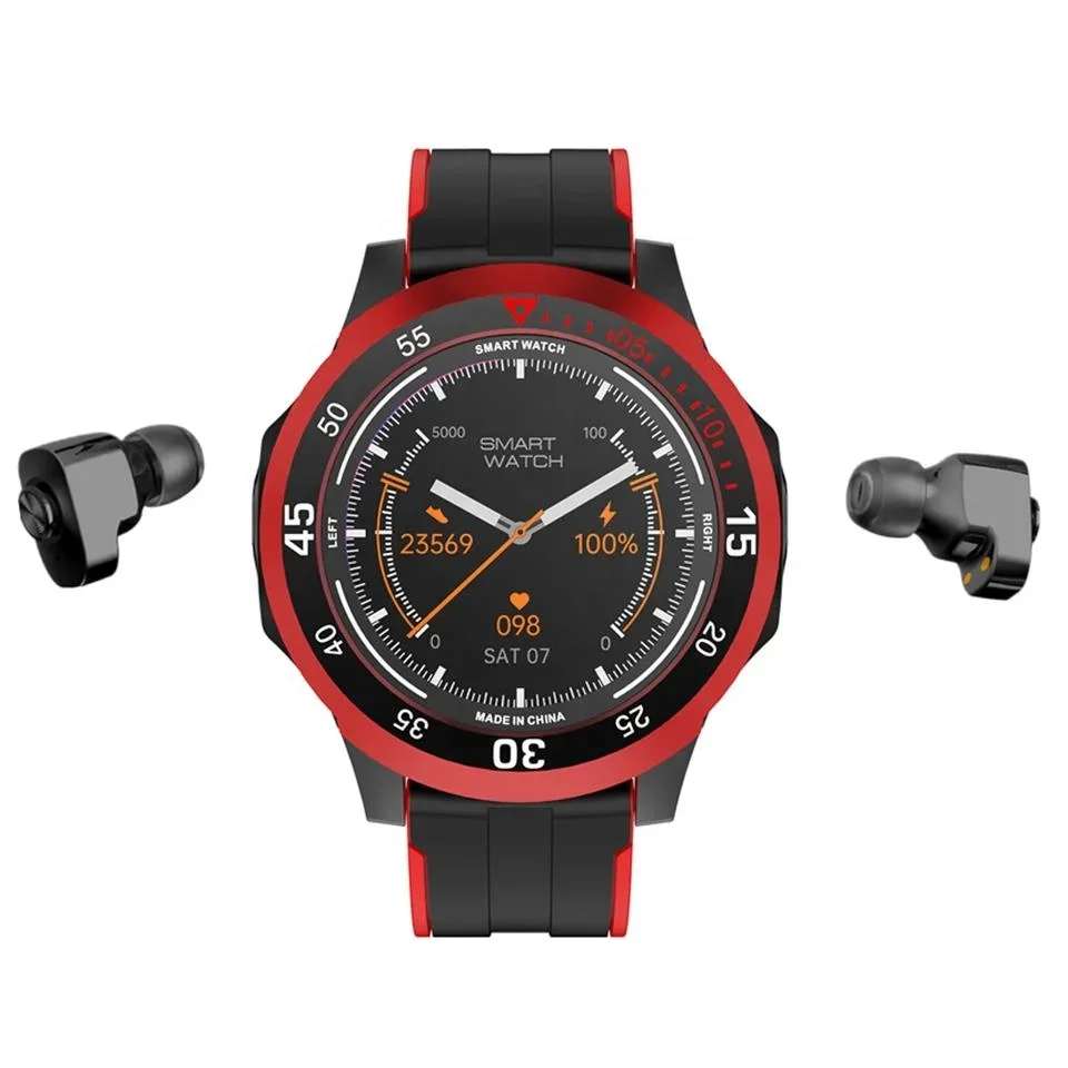 

High Quality 2 in 1 Smart watch With Headphones N15 Smartwatch OEM Customized Logo Package Rohs N16 Smart Watch With Air Buds