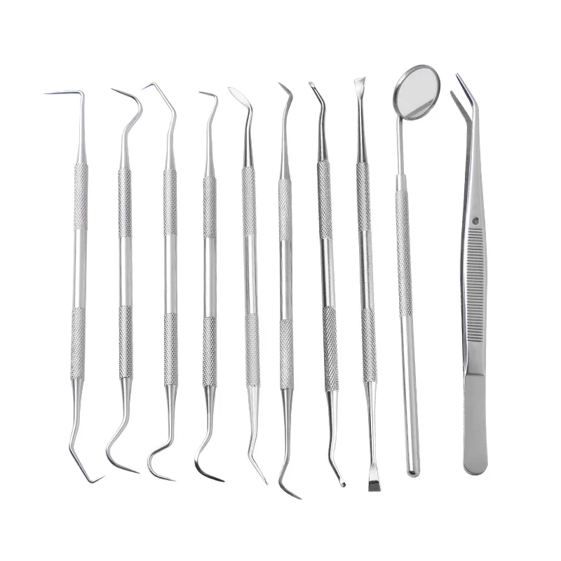 Dental Hygiene Tool Sickle Shape Dentist Tartar Scraper Scaler Dental Equipment Calculus Plaque Remover Teeth Cleaning Oral Care