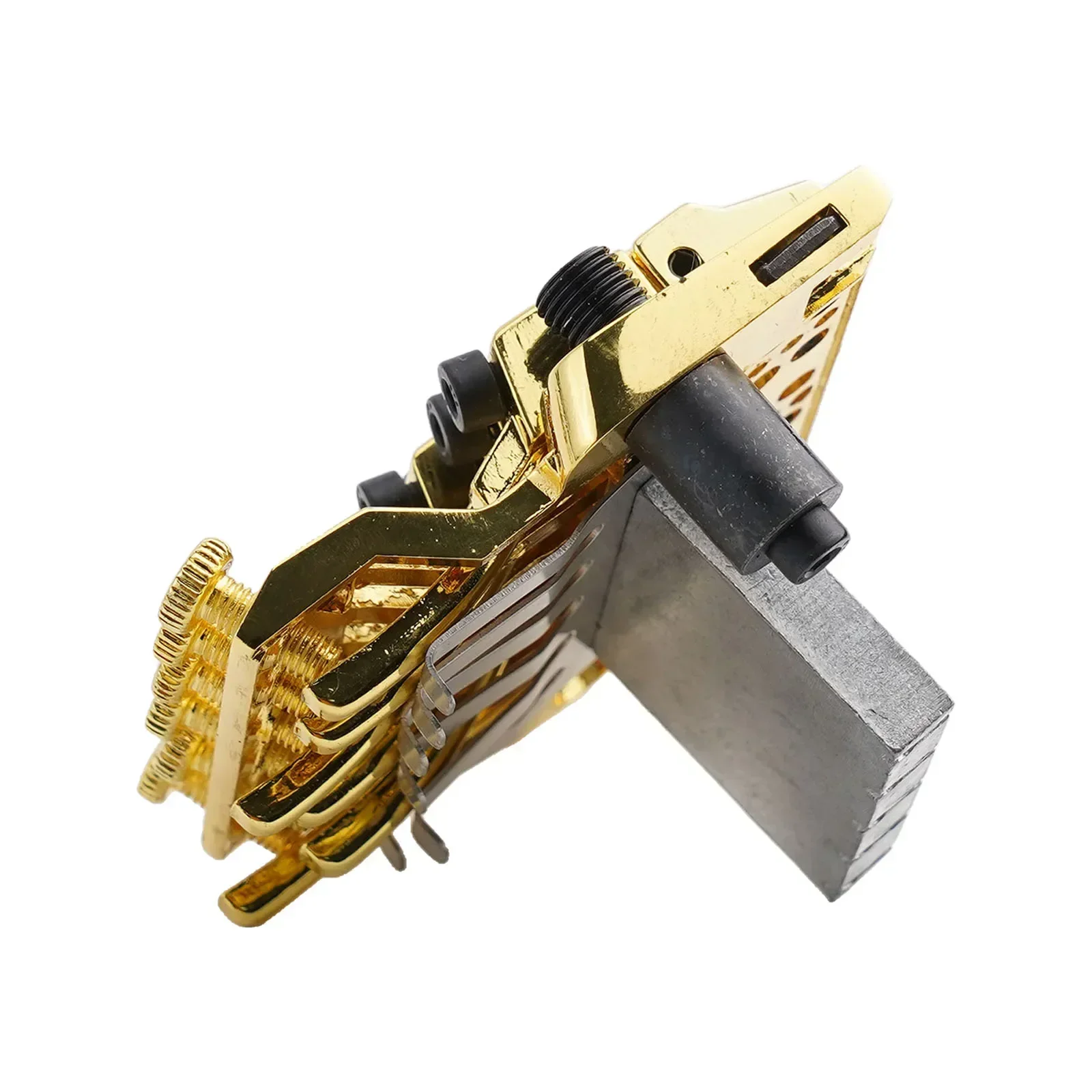 Floyd Rose Style Tremolo Bridge Kit for Electric Guitars Double Locking System Perfect Fit Complete Set Zinc Alloy