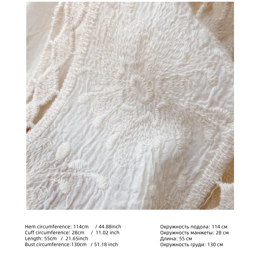 Youth Summer Beach Cotton Linen Embroidery Eyelet Hollow Out Open Stitch Cover-ups Ibiza Hippie Gypsy Boho Bohemian Top Swimwear