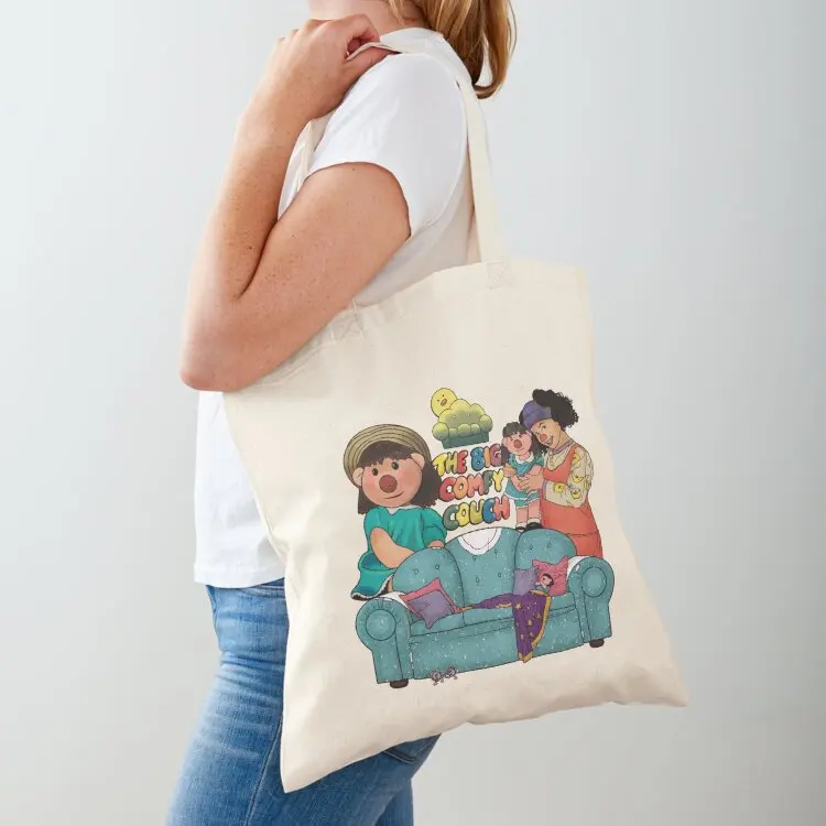 The Big Comfy Couch Theme Tote Bag