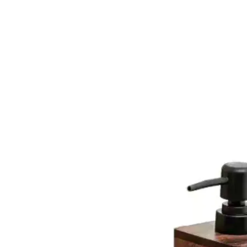 

Luxury Wooden Soap Dispenser Hand Sanitizer & Lotion Bathroom Accessory - For Home & TravelSoap Bar Dispenser