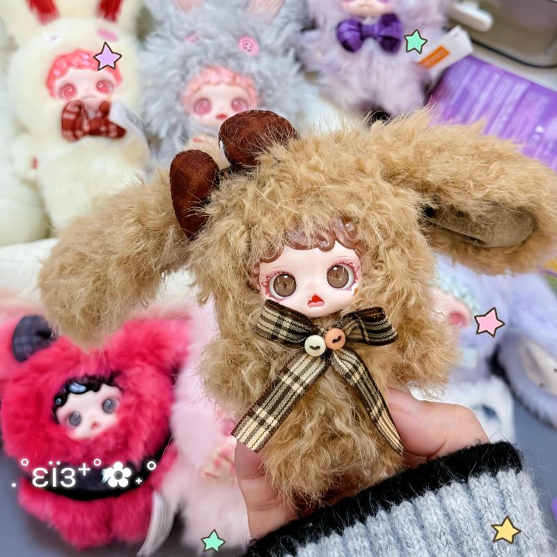 

Mioco Warm Hugs Gathering Mini Blind Box Vinyl Face Anime Figure Doll Bag Pendant Surprise Decor Mystery Box Trendy Toy Gifts