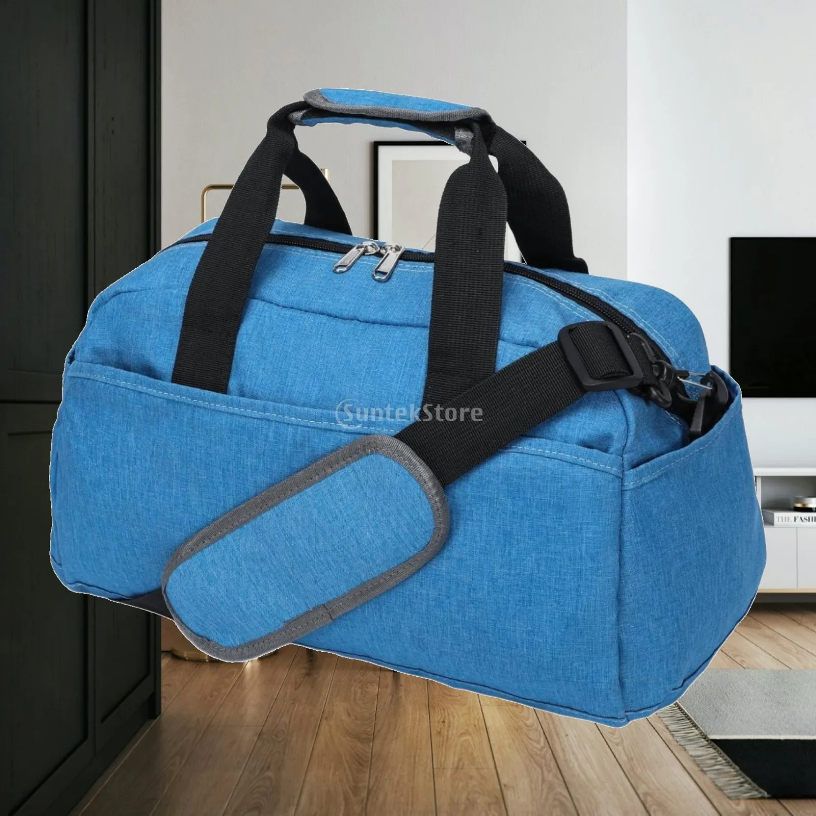 

Small Gym Bag Tote Multifunctional Portable Storage with Adjustable Shoulder Strap for Fitness Weekend Travel Business Trip