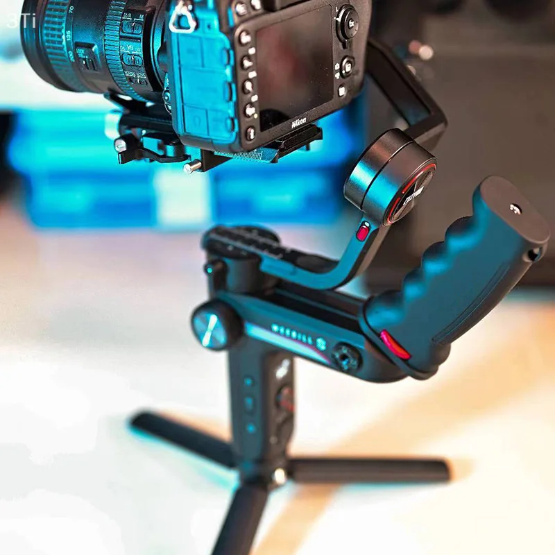 كاميرا DSLR للرياضات الخارجية والرماية وحامل الهاتف المحمول ومثبت محمول ومشبك إضاءة متابعة محمول