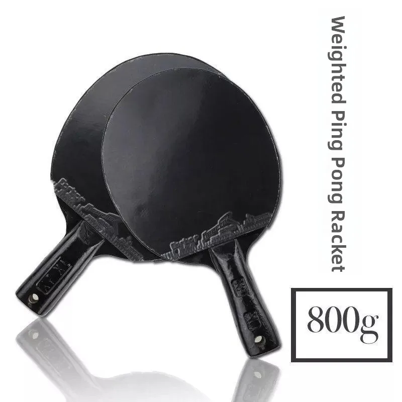 ステンレス製バドミントンラケット-鉄製ロングハンドルまたはハンドルなし卓球ラケット-トレーニングウェイトトレーニングツール-スポーツ用品