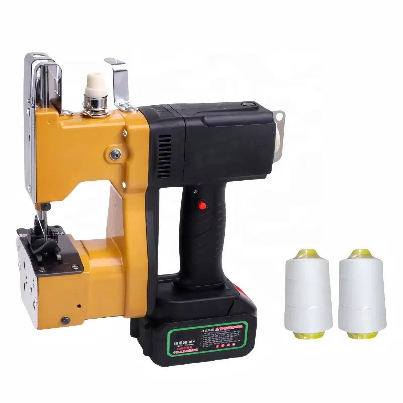 Portable Bag Sealing Machine Handheld Sack Sewing Machine Handheld Electric Industrial Closer Machine for Woven Bag