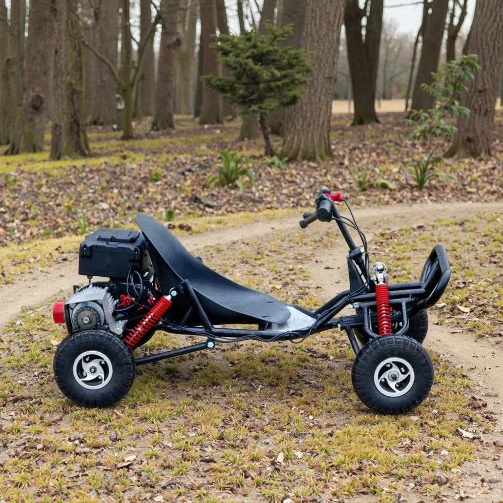 รถโกคาร์ทขับเคลื่อนสี่ล้อ 196 - Kids Outdoor Vehicles บทวิจารณ์และราคา