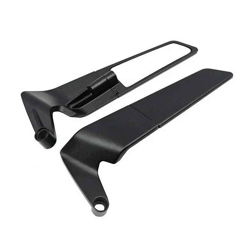 Espejos Retrovisores para Motocicleta, Kits de Espejos Stealth Winglets, Espejos Ajustables, Espejos Laterales para Moto