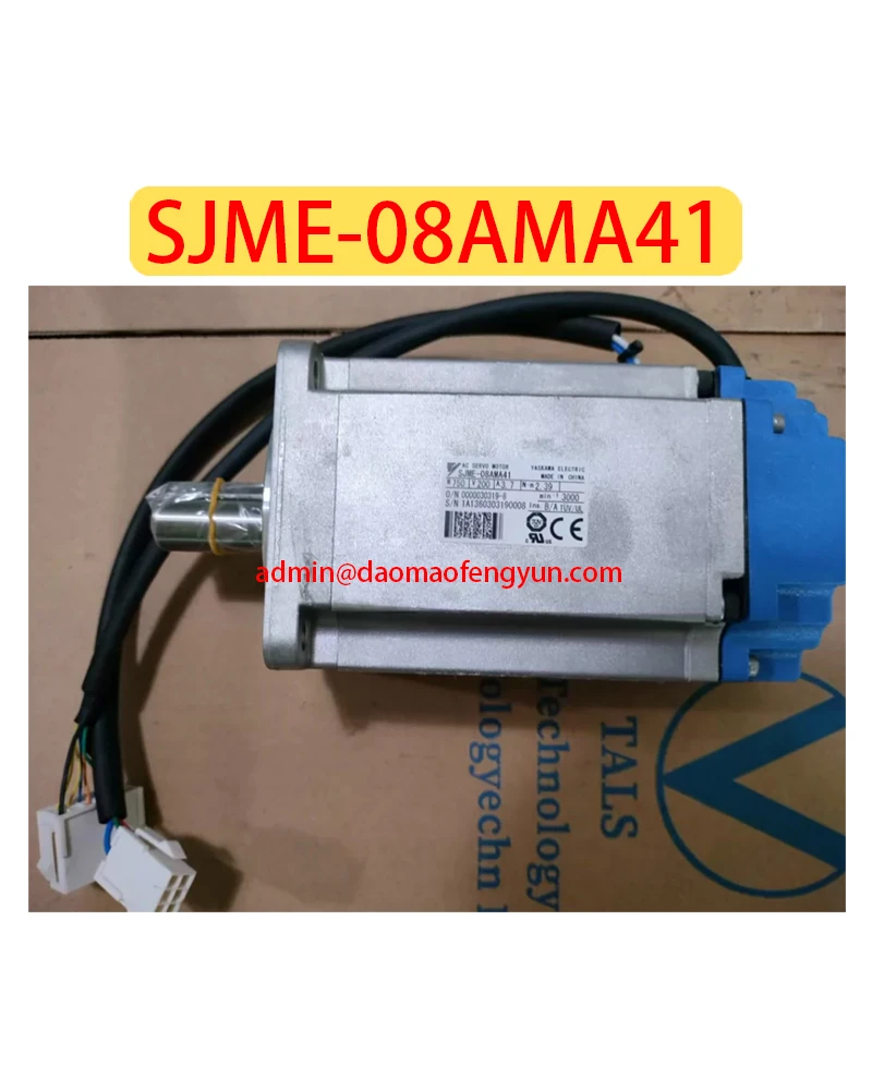

SJME-08AMA41 Used Servo Motor SJME 08AMA41，Fast shipping