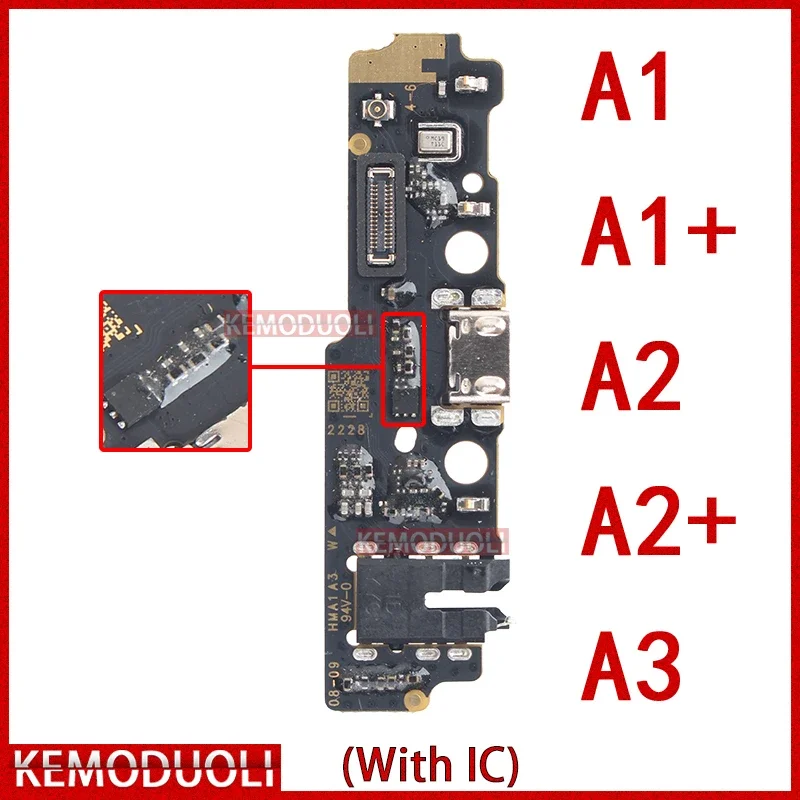 

Usb Dock Charger Connector for Xiaomi Redmi A1+ A1 A2 A2+ A3 Charging Board Flex Ports Module