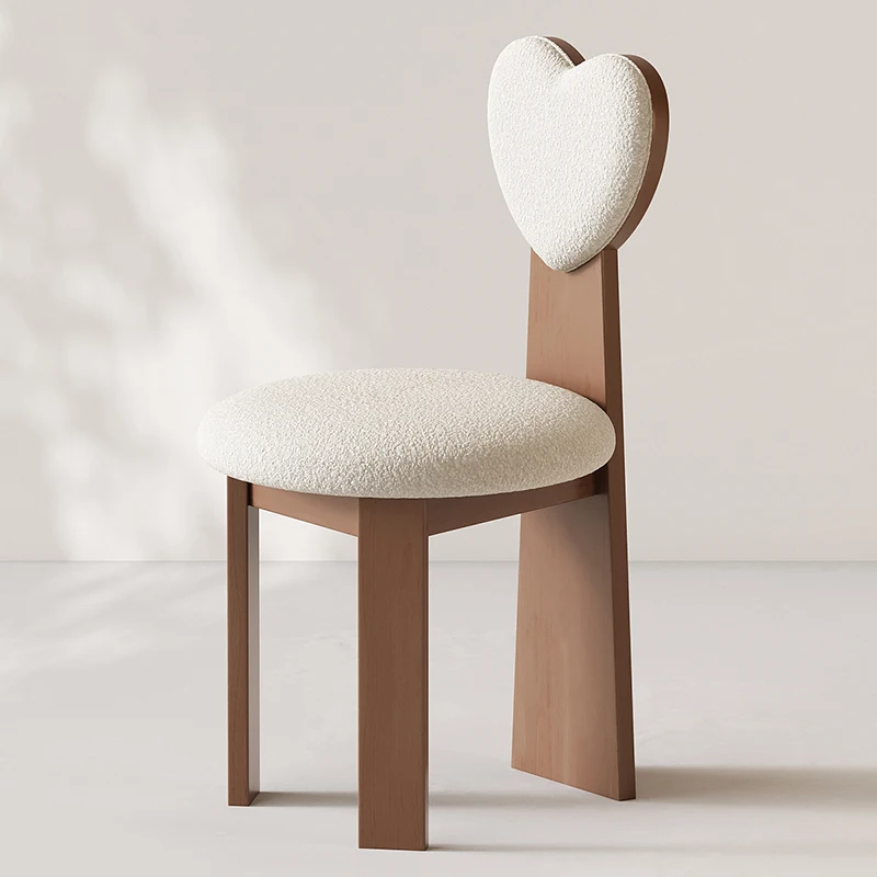 

Restaurant Upholstered Dining Chair Wood Legs White Kitchen Dining Chair Design Comfortable Sillas De Comedor Furniture Home