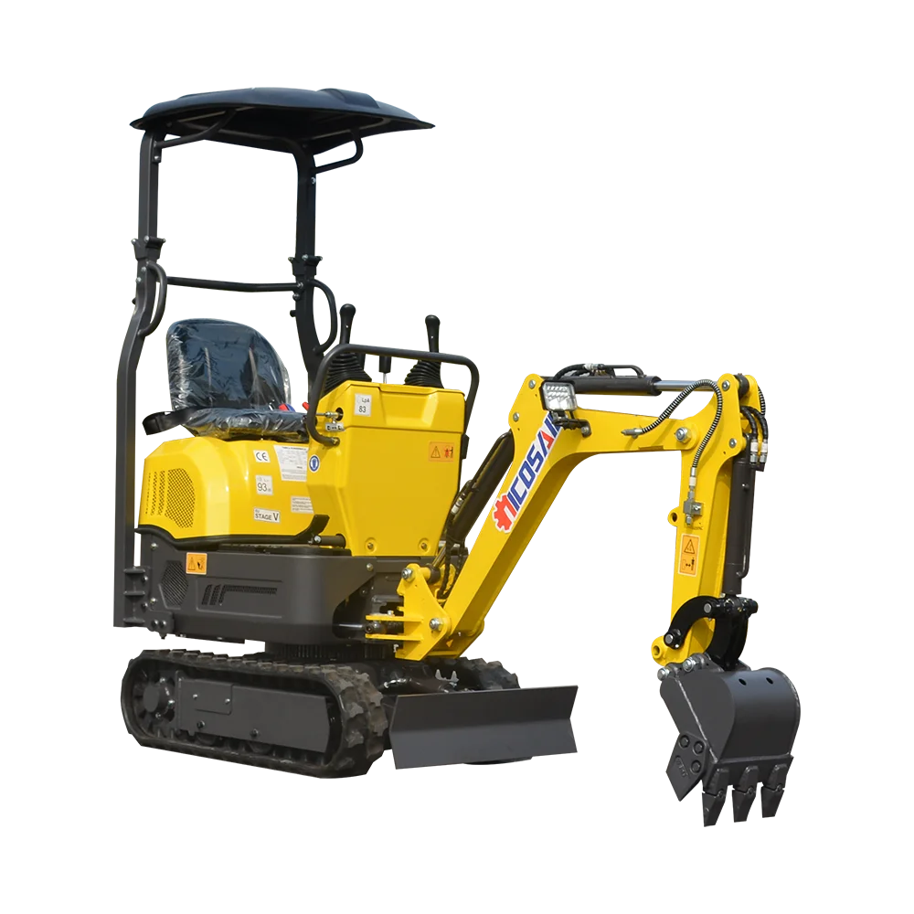 

Mini 0.6 Ton Excavator CE Certified Custom Euro 5 Digger with Attachments for Agriculture and Building