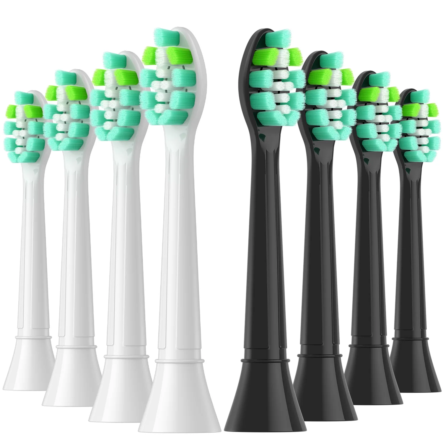 4/8pcs Replacement Toothbrush Heads Compatible with Philips Sonicare Replacement Electric Brush Head 4100 6500 6100 7500 5300