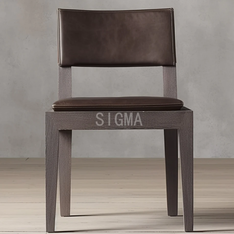 Sigma Modern Solid Wood Dining Table Set Ladder Back Chairs Eco-Friendly Convertible Space-Saving Durable Comfortable