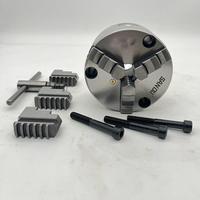 100mm Lathe Chuck SANOU 3 Jaw Lathe Chuck K11-100 With Front 3 Hole Self-Centering Lathe Chuck Manual Scroll Chuck