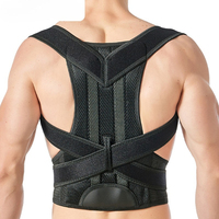 Back Brace Posture Corrector for Women & Men, Adjustable Back Lumbar Support Belt Shoulder Posture Support for Improve Scoliosis