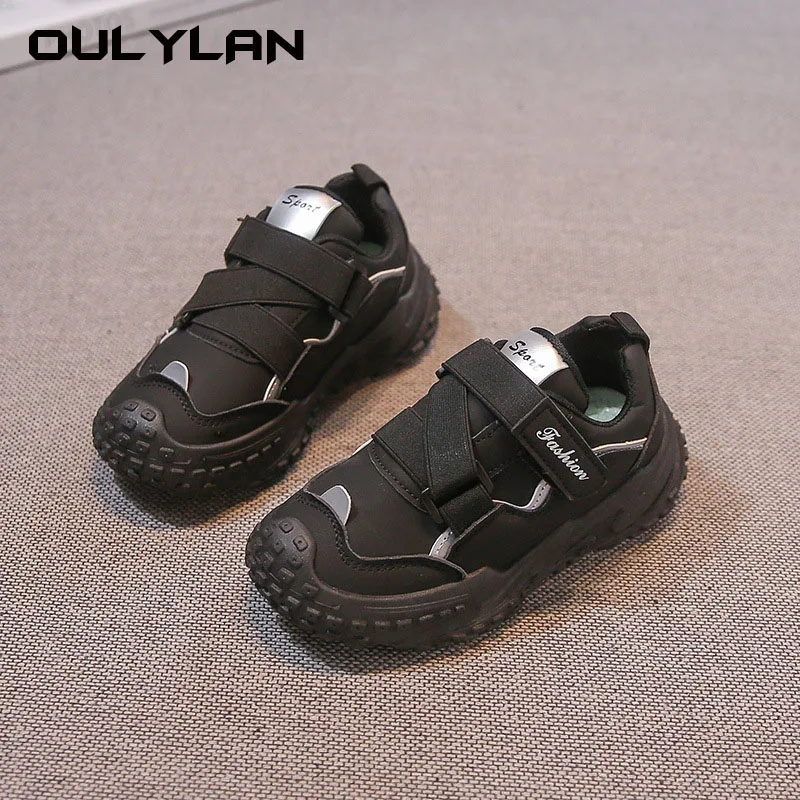 

Spring Fashion Children's Shoes Autumn Boys Sports Running Shoes Large Children Soft Soled Casual Sneakers Girls Trendy Shoes