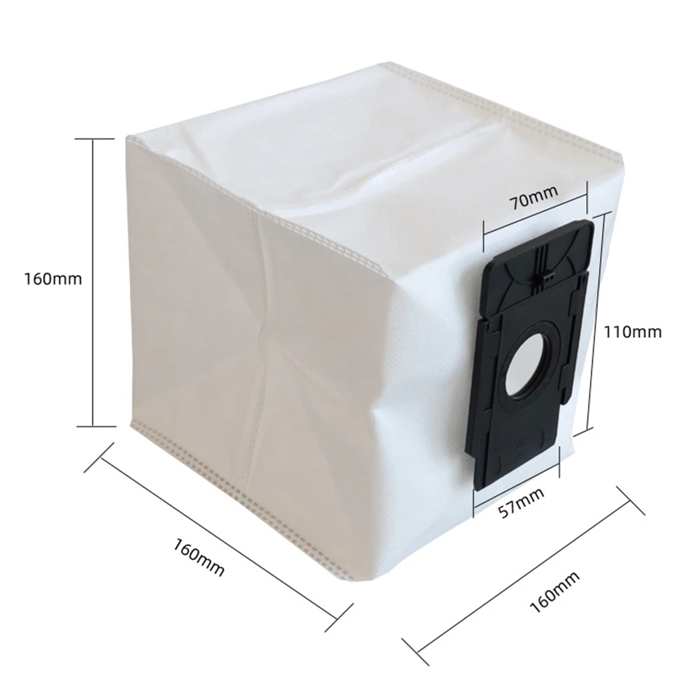 Efficient Filtration Dust Bags Appliance Suction Power White black Dust Bags Efficient Filtration Hygienic Floors