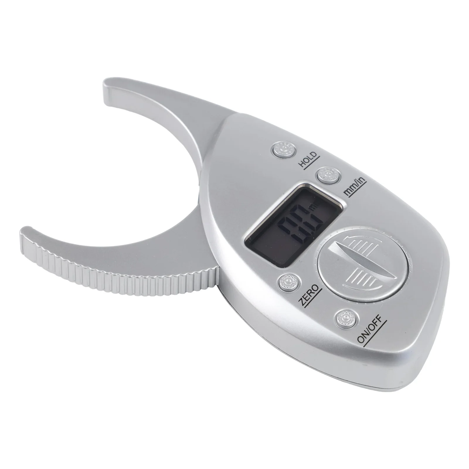 Measuring Caliper Fat Meter 100x50x20mm ABS Plastic Digital High Accuracy LCD Display Portable Reliable Skin Fold Test Analyzer