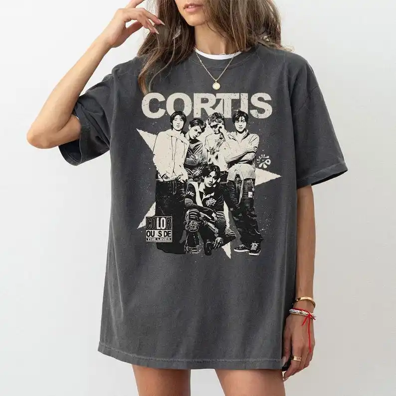 

CORTIS Vintage 90s Bootleg Shirt Korean Boy Band Inspired Shirt