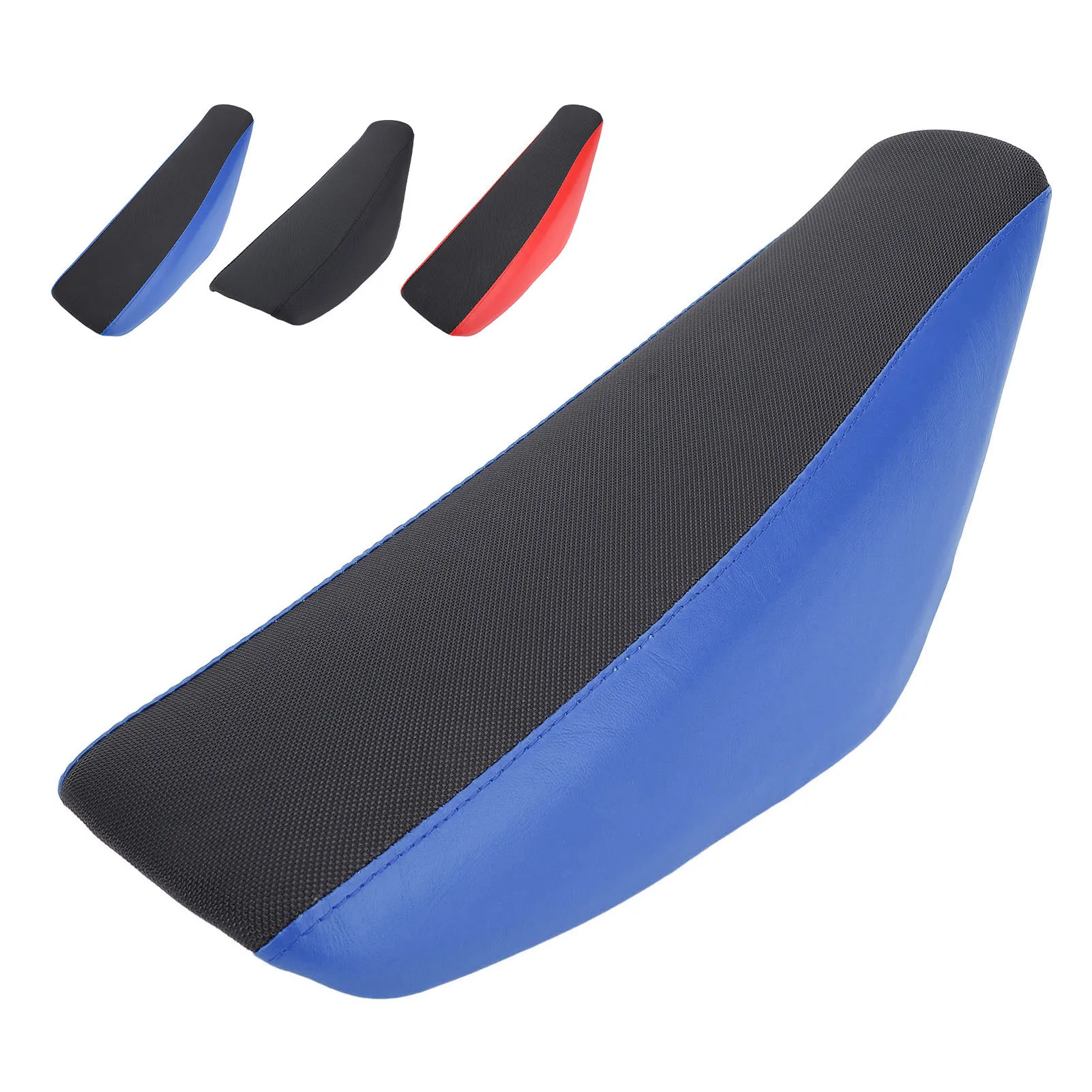 Motorcycle Flat Tall Foam Seat For CRF50 50cc 90cc 110cc 125cc 150cc 160cc Dirt Bike Stable Fixation Breathable Shock Absorption