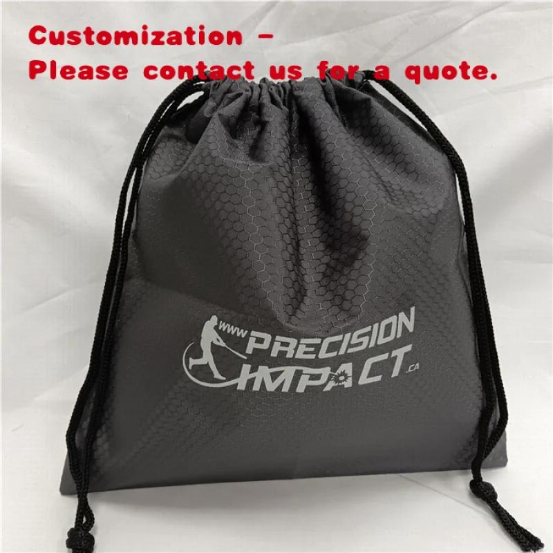 custom.Customized Waterproof Fabric Sports 210D 420D Recycled Nylon Polyester Drawstring Bag With