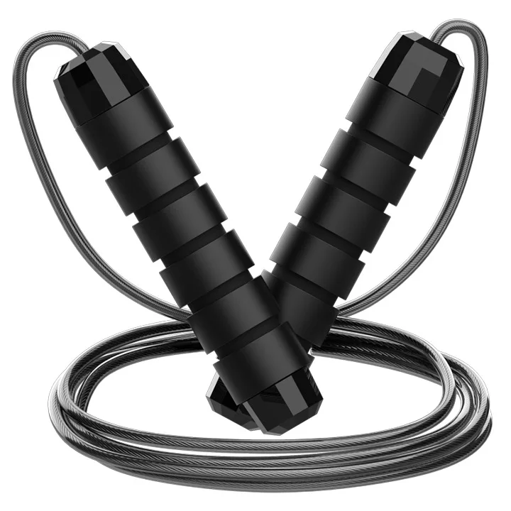 Das neue Springseil aus Stahldraht, verstellbares Springseil, Fitness, Workout, Training, Heimsportausrüstung, verwicklungsfrei
