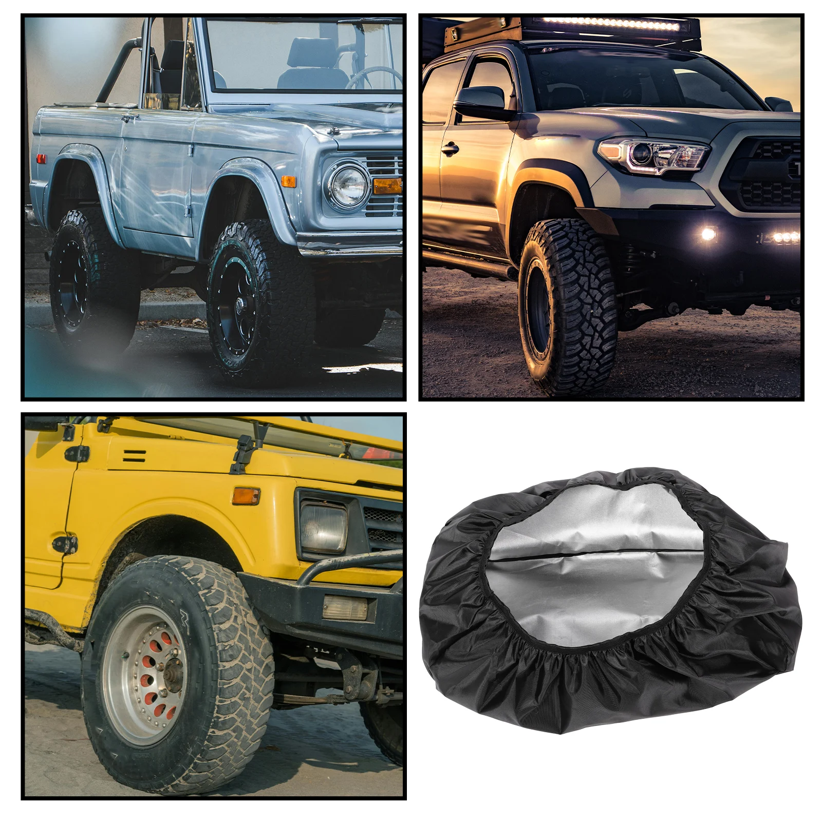 

Heavy Duty Winch Cover 21.5x7.5x9.5in Waterproof Dustproof ATV Boat Trailer Large Black Protector