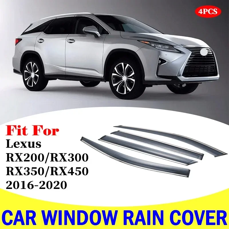 

FOR Lexus RX200 RX350 RX300 RX450 window visor car rain shield deflectors awning trim cover exterior car-styling accessories