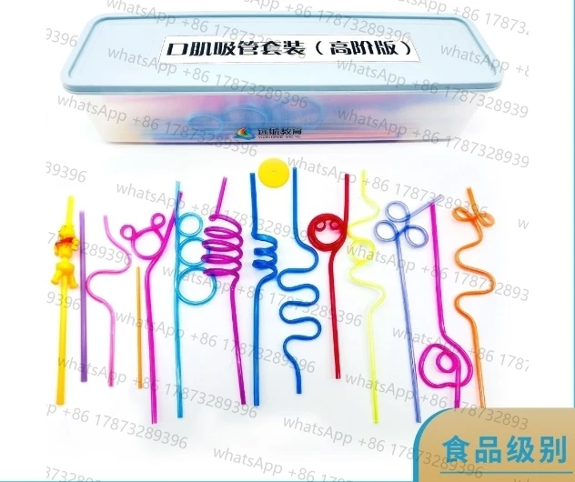 

FOR Straw training suit talktools speech muscle training tool Down's autism swallowing rehabilitation words