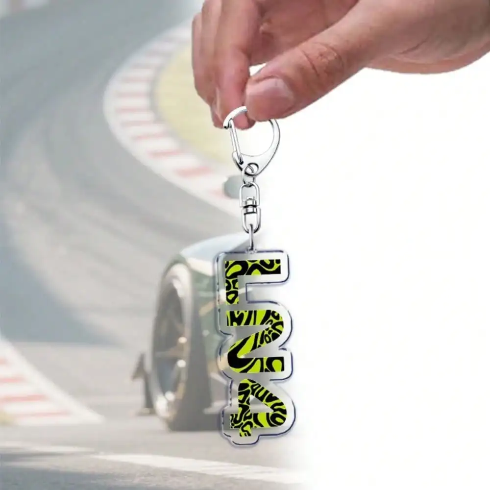 Fast & Furious Racing Motorsport Keychain, Keyring Accessories, Bag Charms, Lando Driver Keychains, Jewelry, Fan Decoration Gift