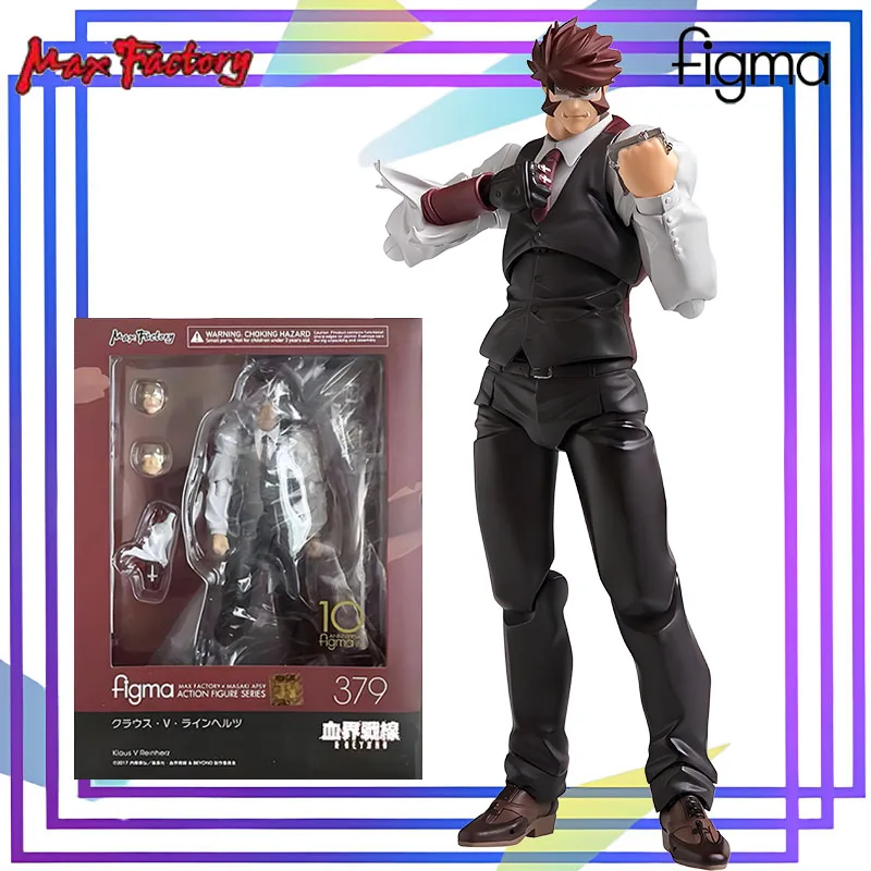 

Max Original Figma Series《Blood Blockade Battlefront Klaus V. Reinherz》Anime Action Figure Assembly Model Toys Collectible Model